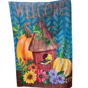 Colorful Welcome Flag